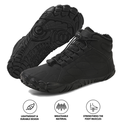 Insulated Warm Mid-Calf Snow Boots for Men and Women