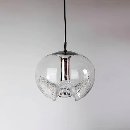 Elegant Chrome Hanging Light Fixture