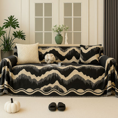 Plush Velvet Couch Slipcover
