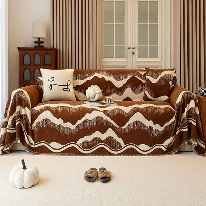 Plush Velvet Couch Slipcover - Luxicro