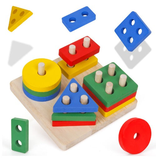 Colorful Kids Building Blocks Set - Yeezlab