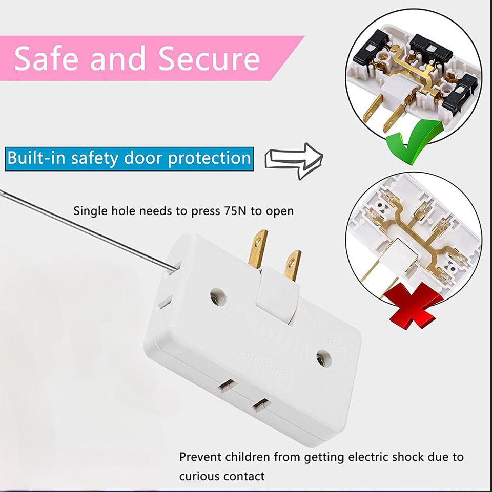 Compact Travel 3-in-1 USB Power Adapter