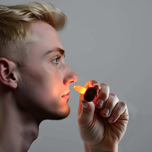 Compact Red Light Nasal Relief Device - Luxicro