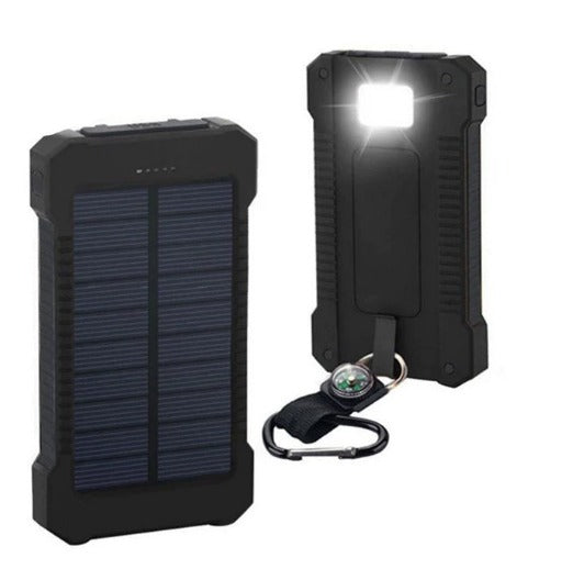 Large Solar Powered Charger Waterproof Dual USB Portable