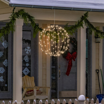 Bright LED Christmas Ball String Lights Outdoor Decor Set