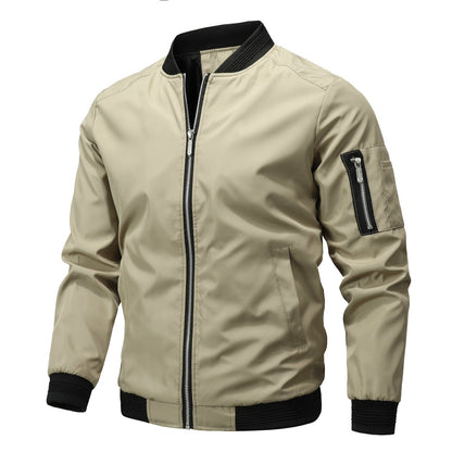 Warm Waterproof Men's Bomber Jacket