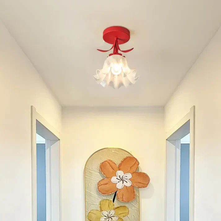 Delicate Flower Hanging Light