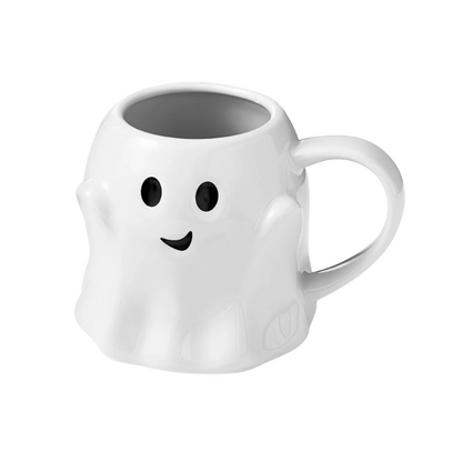 Creepy Ghost Ceramic Coffee Cup