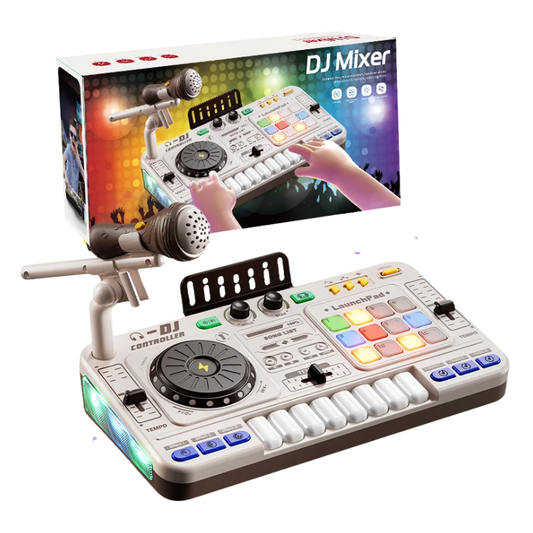 Compact Wireless DJ Music Mixer - Luxicro