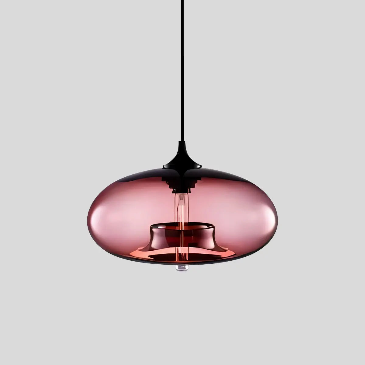 Stylish Hanging Glass Light for Kitchen