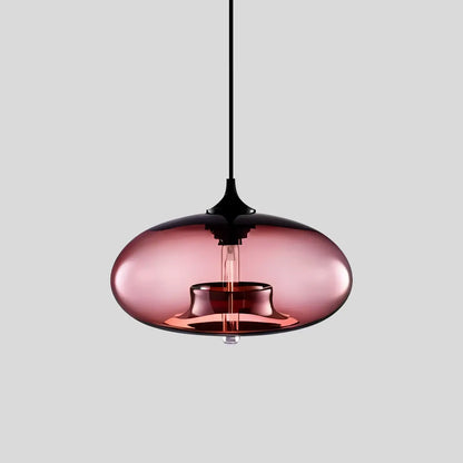 Stylish Hanging Glass Light for Kitchen