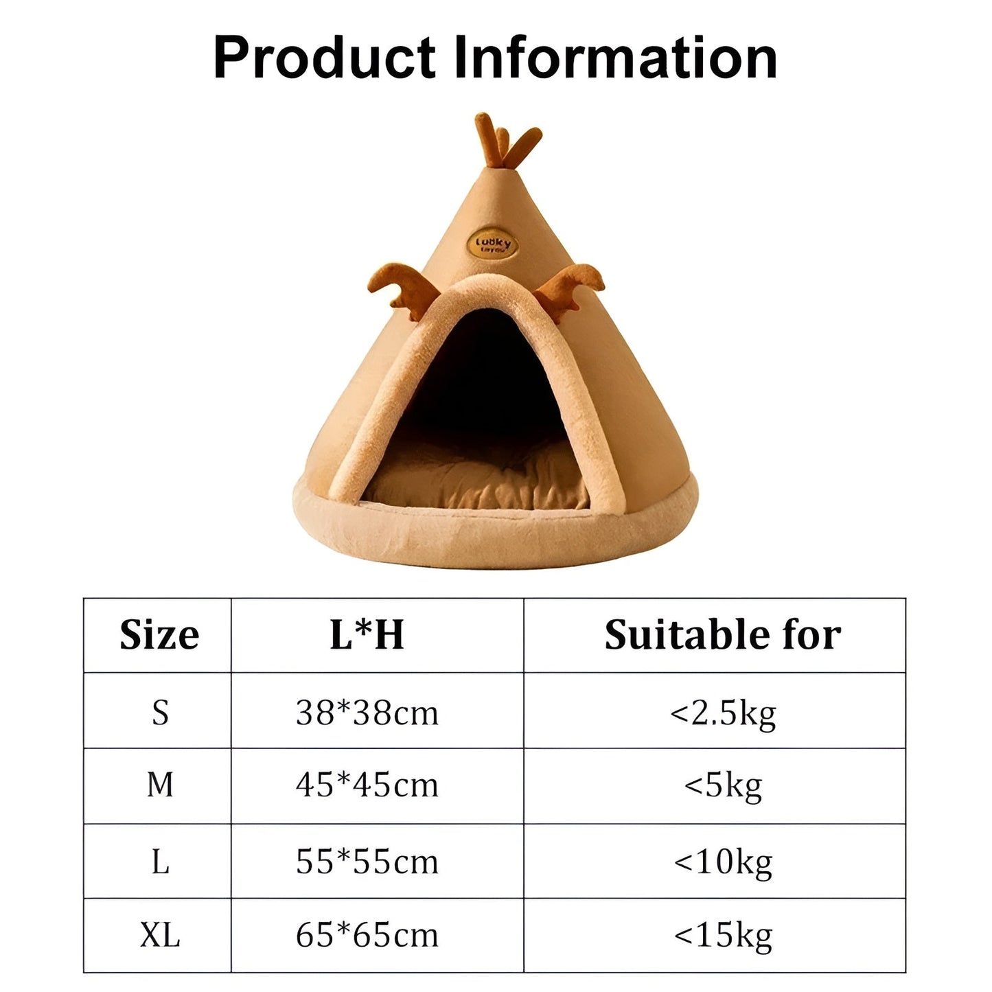 Comfy Pet Playhouse - Cozy Cat Tent