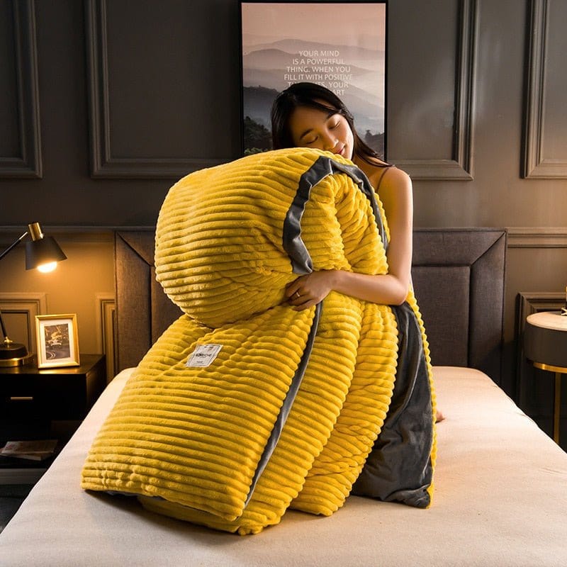 Soft Plush Winter Duvet Cover Set