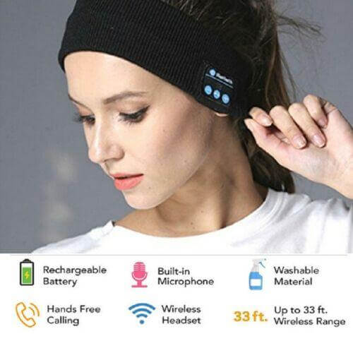 Cozy Bluetooth Music Headband - Luxicro
