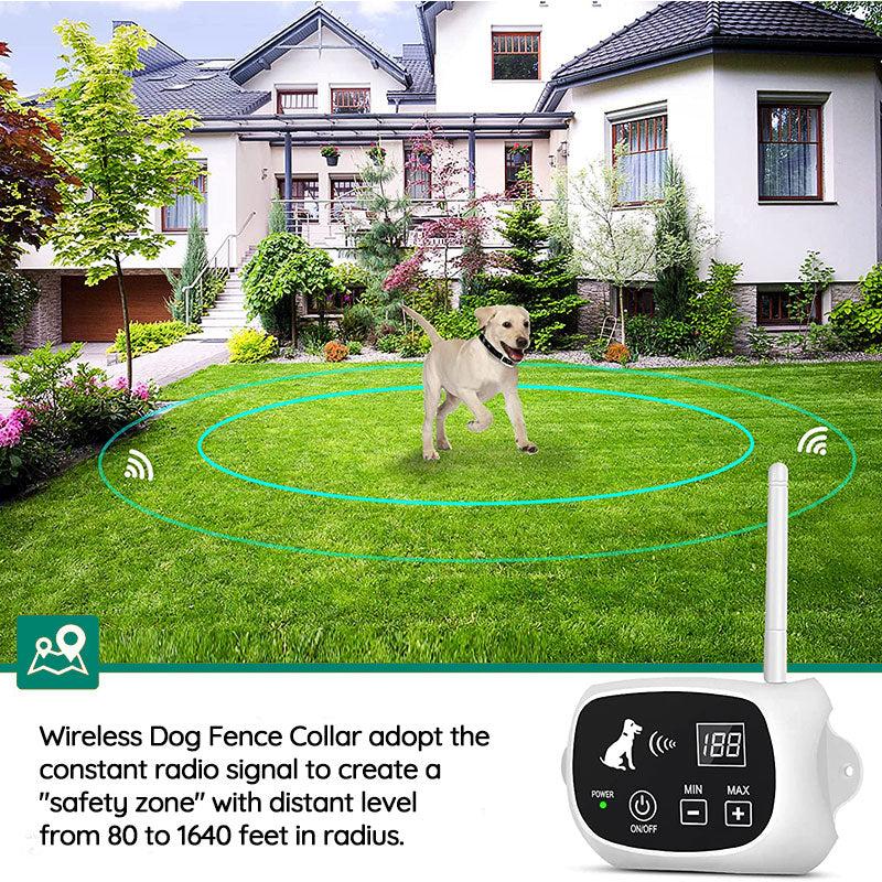 Easy Pet Containment System - Rechargeable Waterproof Collar