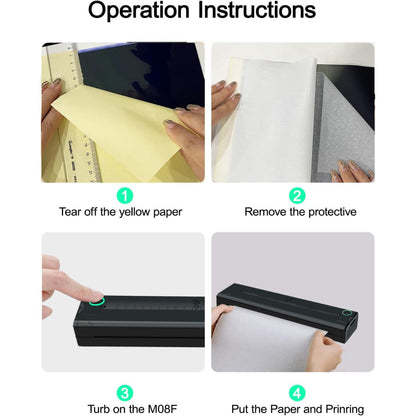 Portable Mobile Printer - Small and Fast Wireless Printing