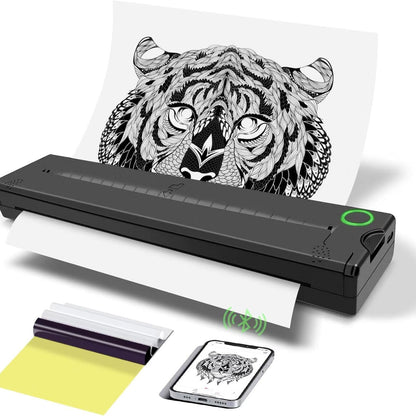 Portable Mobile Printer - Small and Fast Wireless Printing - Luxicro