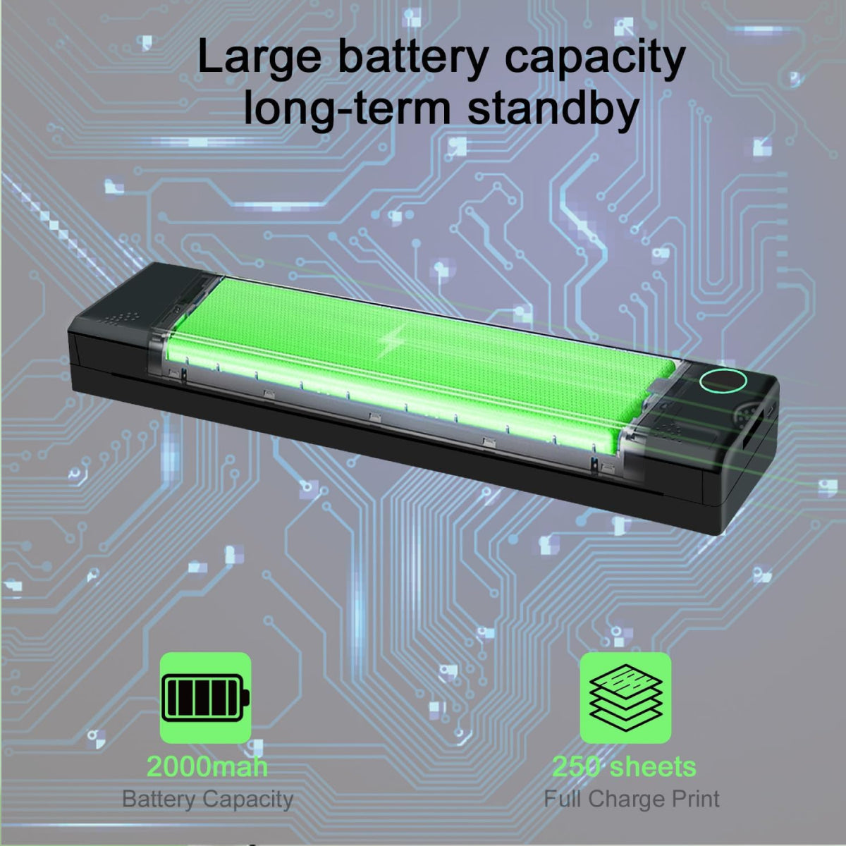 Portable Mobile Printer - Small and Fast Wireless Printing