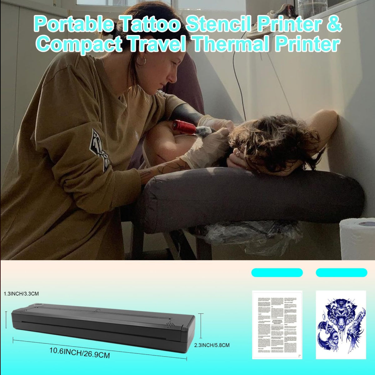 Portable Mobile Printer - Small and Fast Wireless Printing