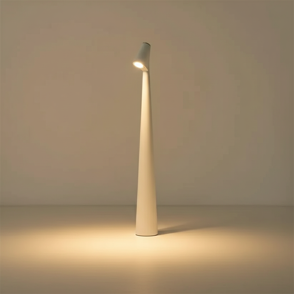 Sleek Scandinavian Dimmable LED Table Lamp - Luxicro