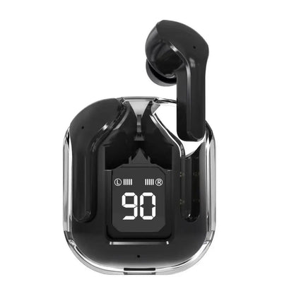 Compact Bluetooth Earbuds with LED Display Case