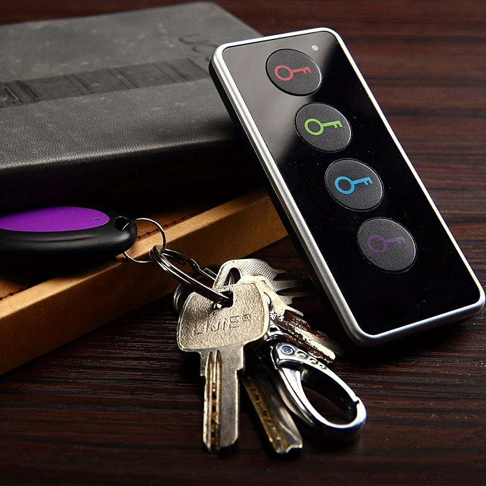 Long Range Key Locator with LED Light and 4 Trackers - Luxicro
