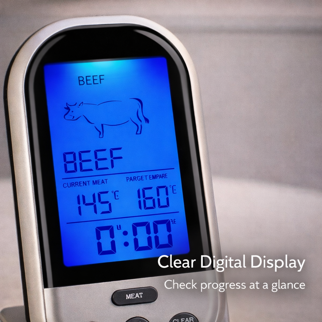 Digital BBQ Meat Thermometer Probe