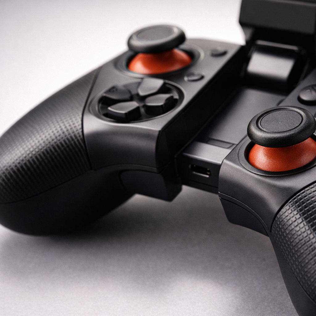 Portable Smartphone Game Pad Controller