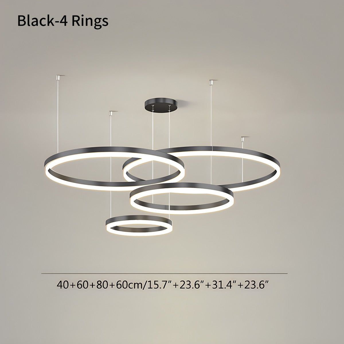 Stylish Crystal LED Chandelier Light Fixture