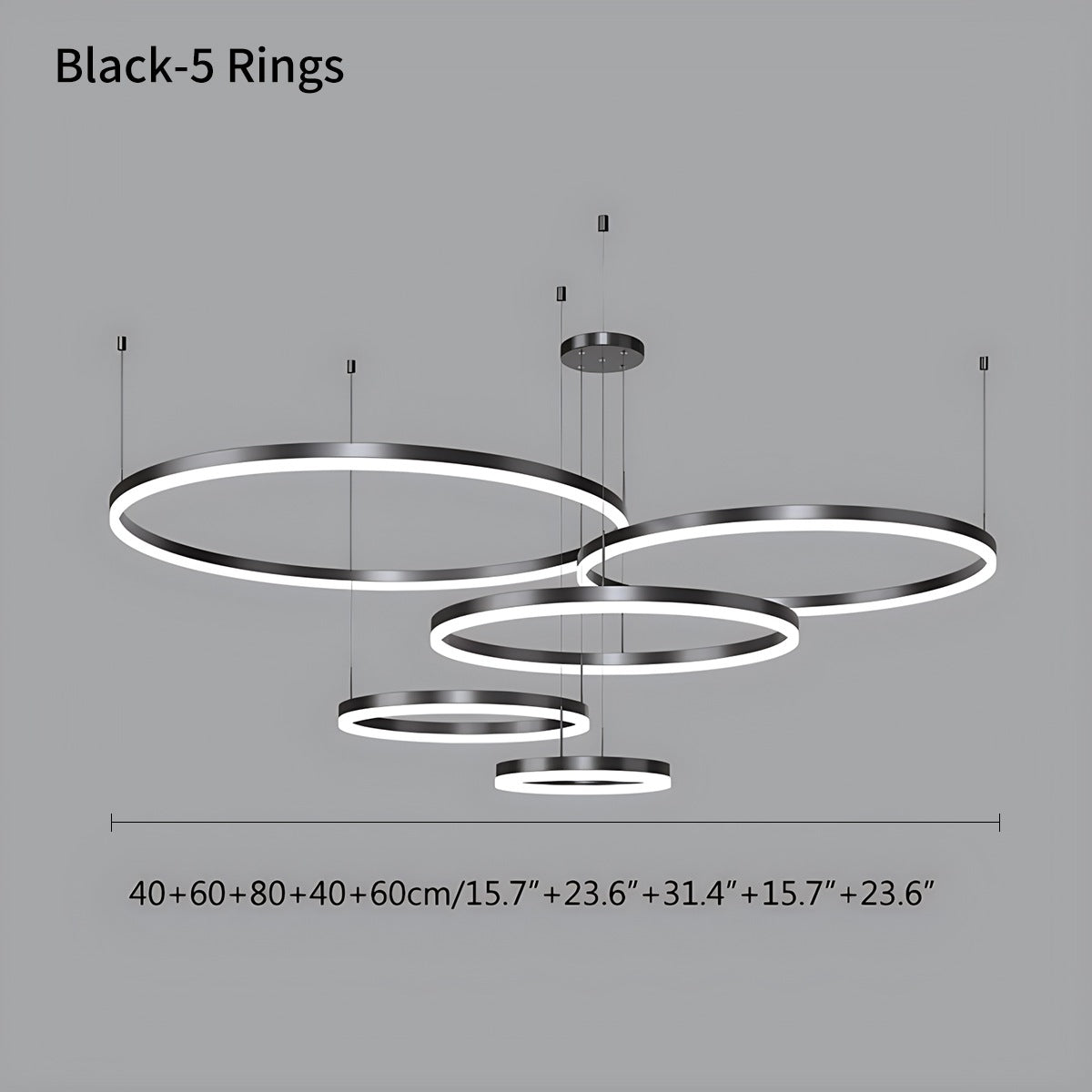 Stylish Crystal LED Chandelier Light Fixture