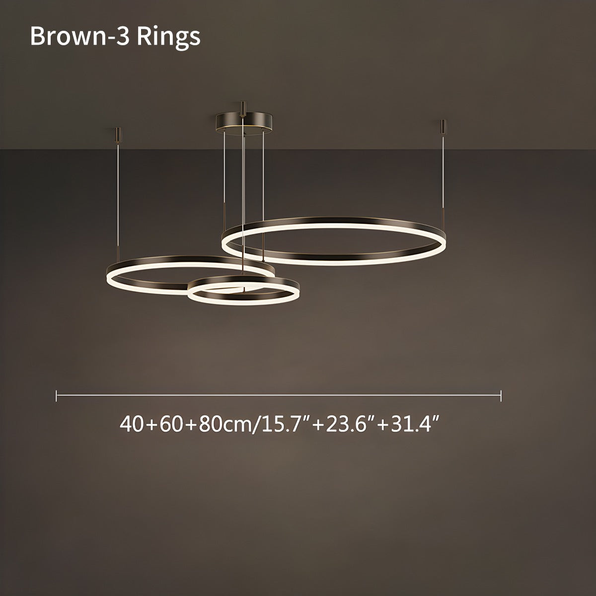Stylish Crystal LED Chandelier Light Fixture