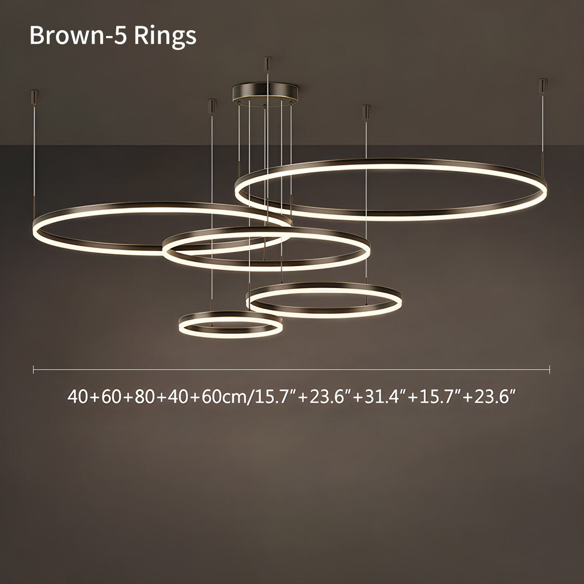 Stylish Crystal LED Chandelier Light Fixture