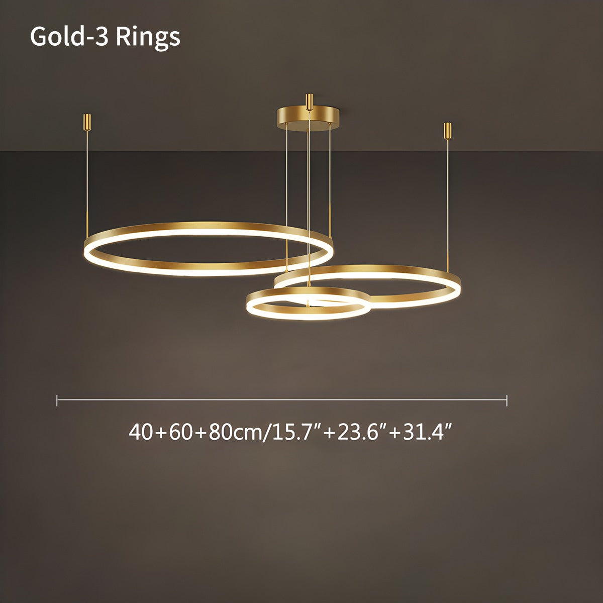Stylish Crystal LED Chandelier Light Fixture