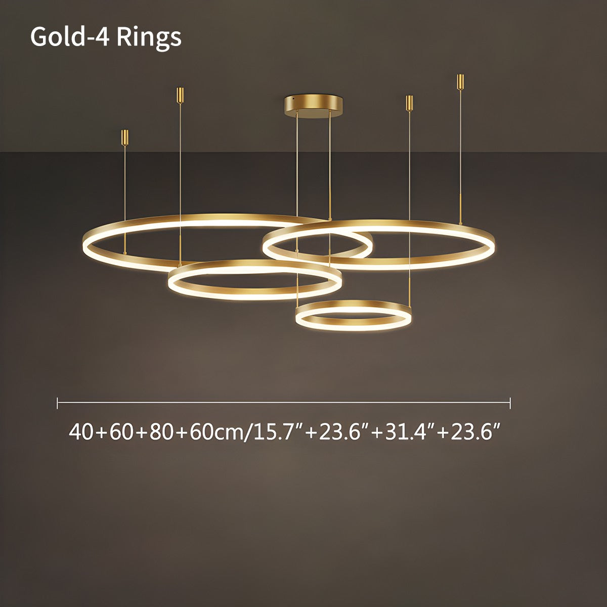 Stylish Crystal LED Chandelier Light Fixture