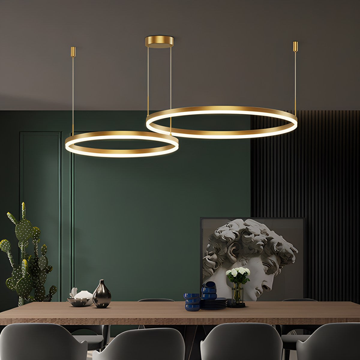 Stylish Crystal LED Chandelier Light Fixture