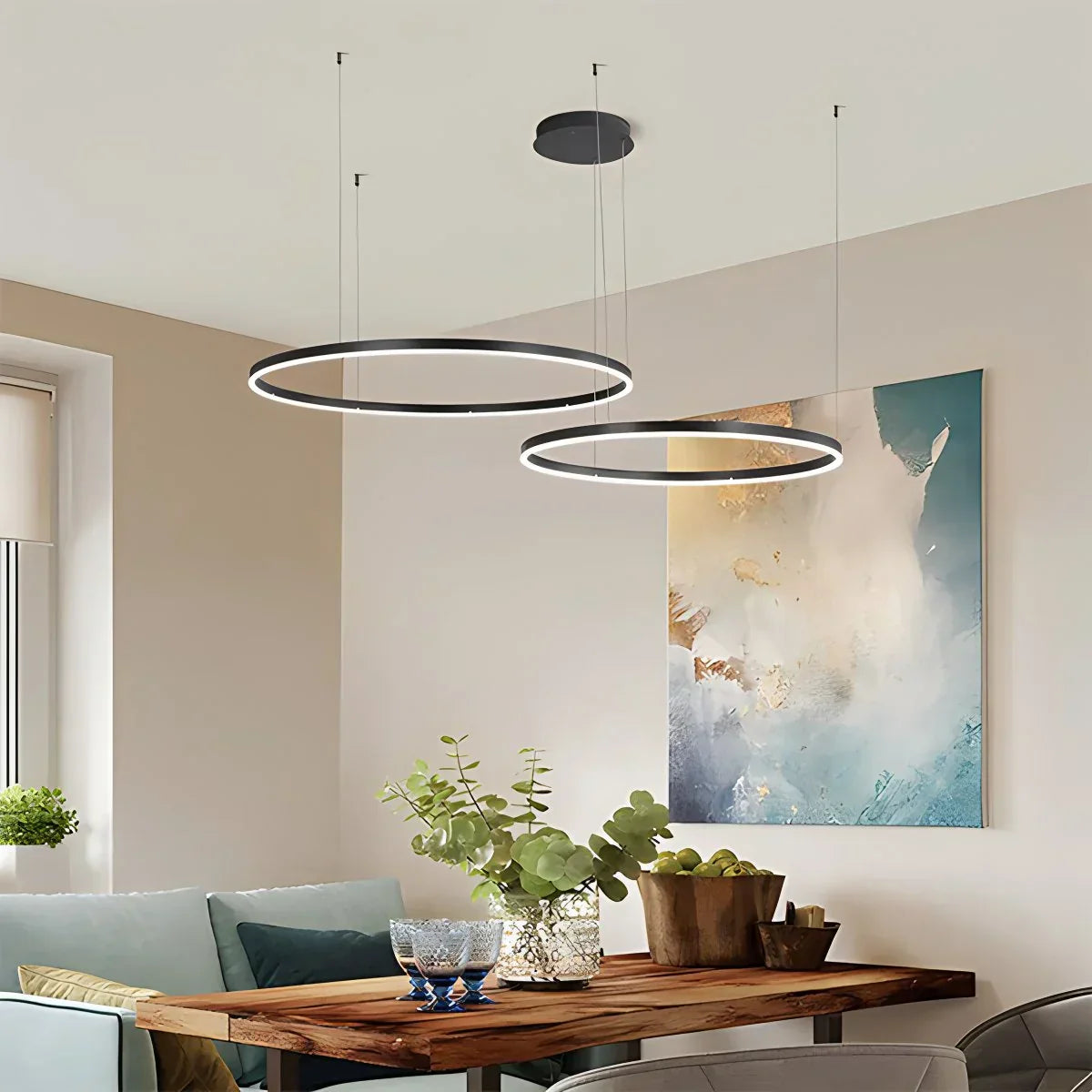 Stylish Crystal LED Chandelier Light Fixture