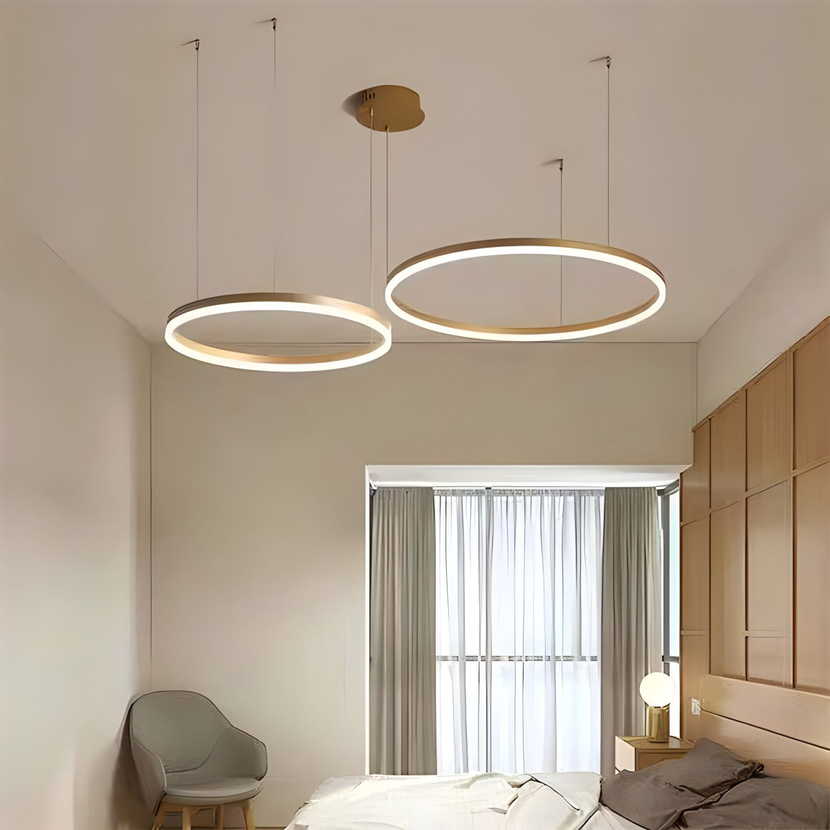 Stylish Crystal LED Chandelier Light Fixture
