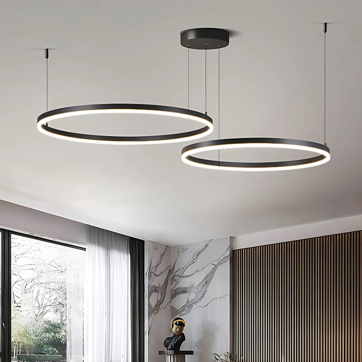 Stylish Crystal LED Chandelier Light Fixture