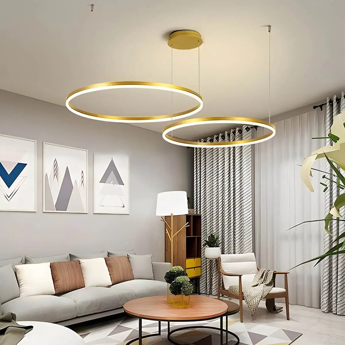 Stylish Crystal LED Chandelier Light Fixture