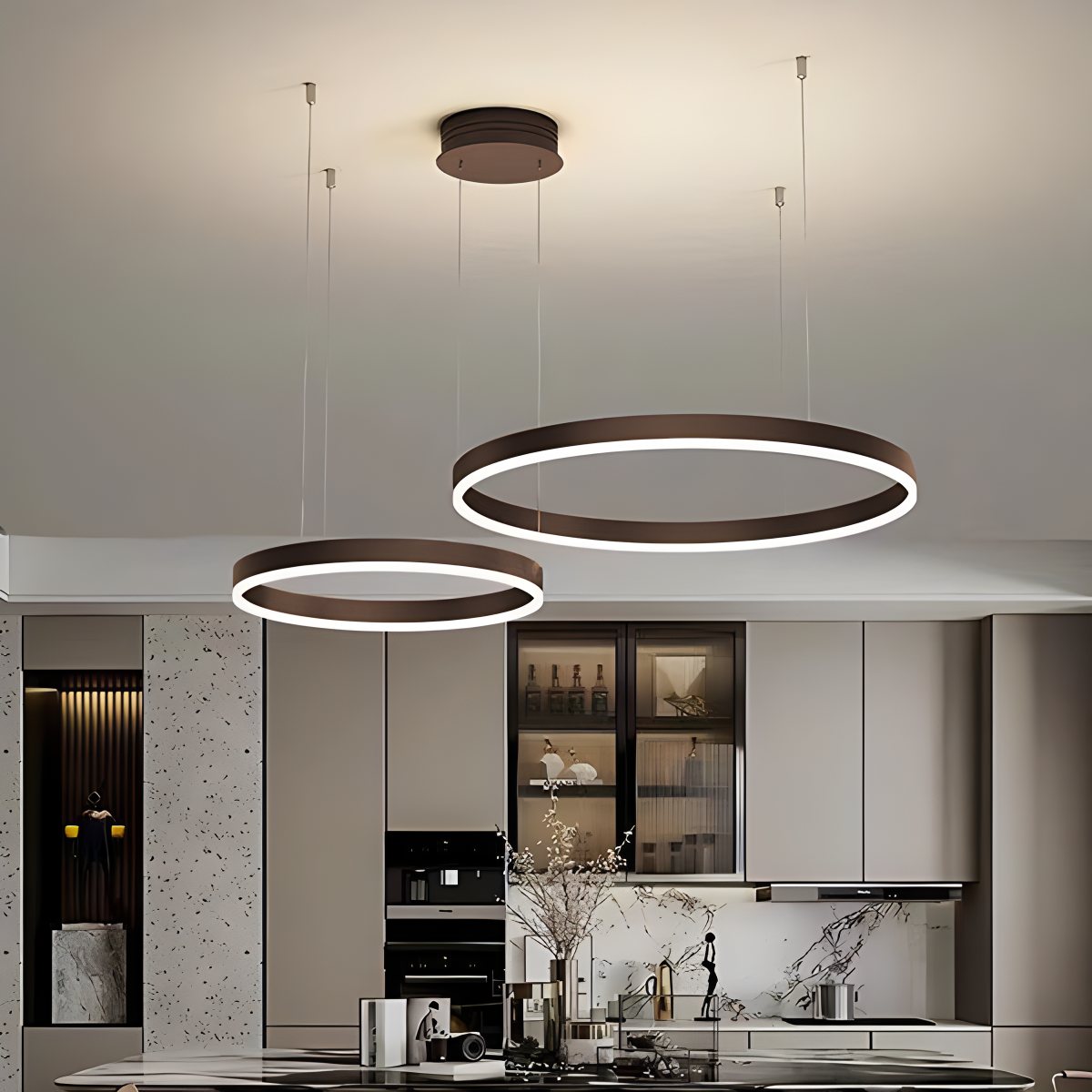 Stylish Crystal LED Chandelier Light Fixture