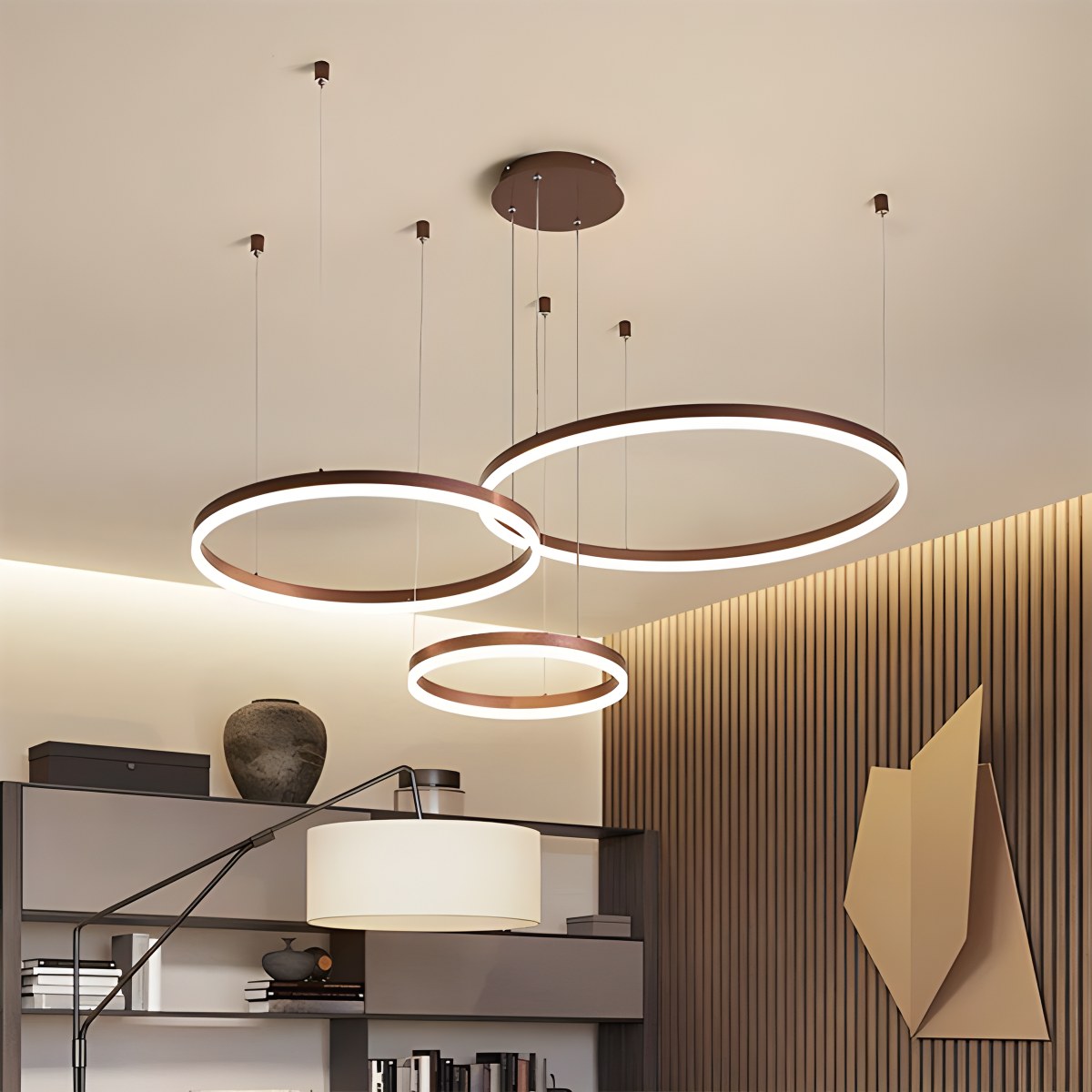 Stylish Crystal LED Chandelier Light Fixture
