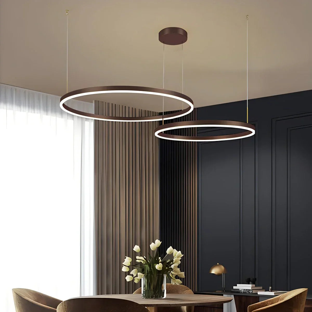 Stylish Crystal LED Chandelier Light Fixture