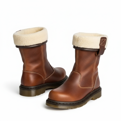 Insulated Country Mid-Calf Boots for Women - Luxicro