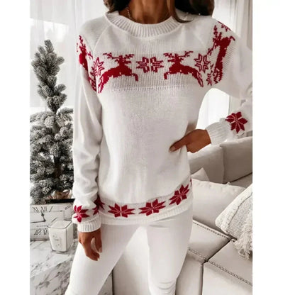 Cozy Holiday Women's Knitted Xmas Jumper