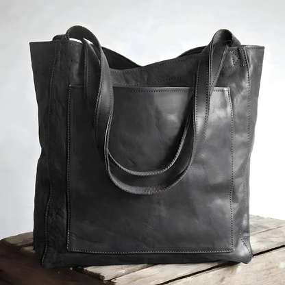 Big Ladies Tote Bag Stylish Practical Durable Leather