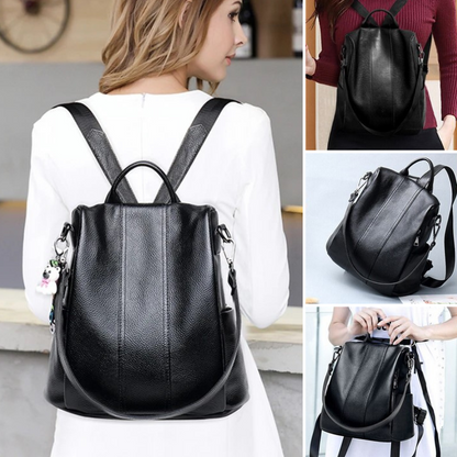 Women's Fashionable Secure Travel Backpack Waterproof - Luxicro
