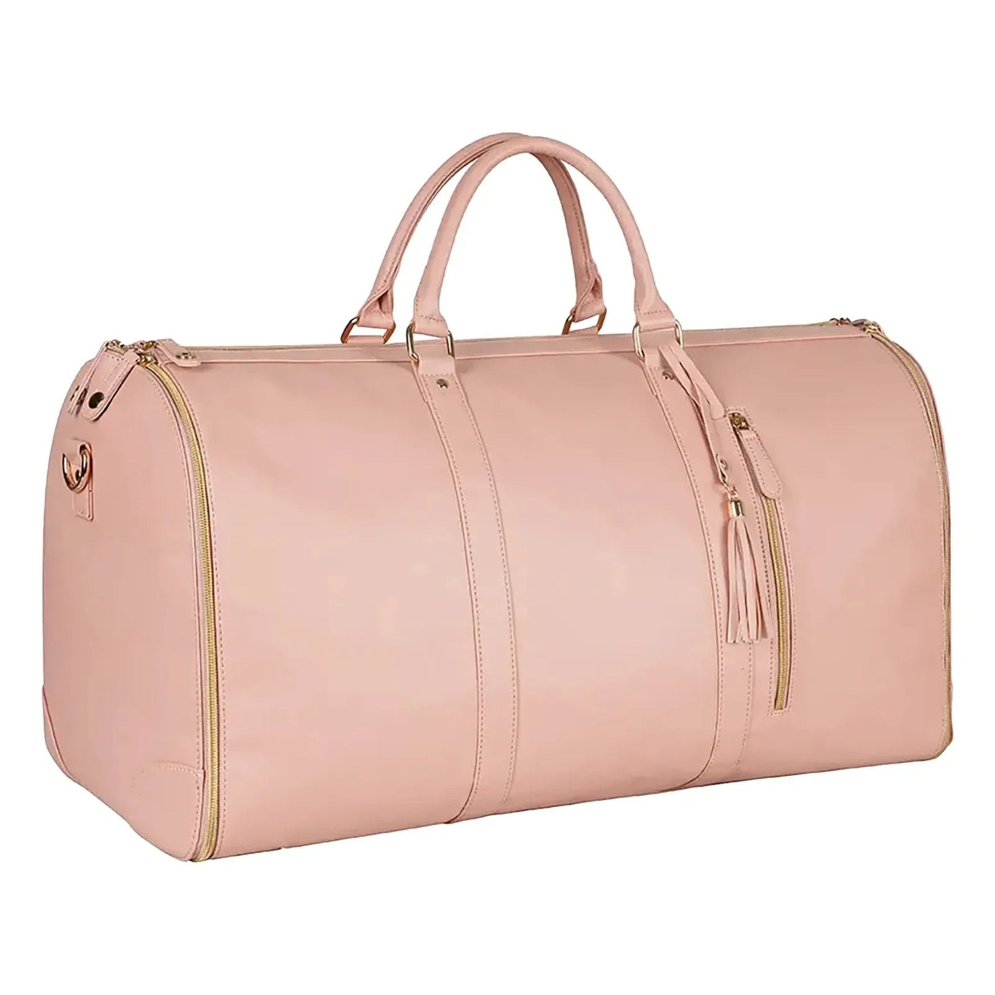 Women's Chic Folding Luggage Bag Waterproof PU Leather