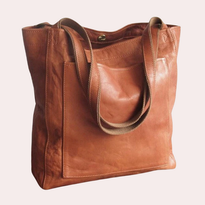 Women's Fashionable Vegan Leather Tote Bag