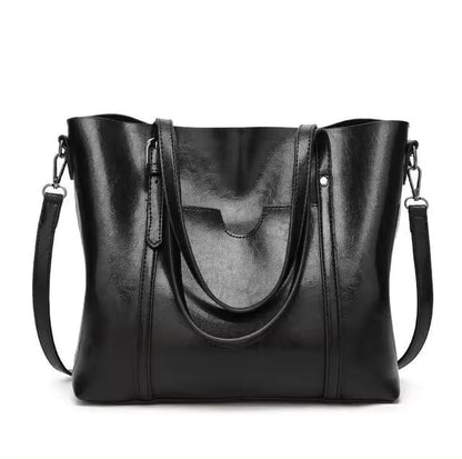 Women's Chic Large Shoulder Bag Soft Fabric