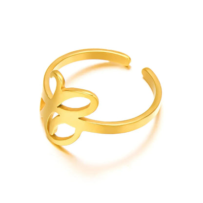 Custom Engraved Initial Silver Ring